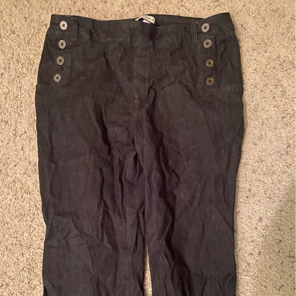 Cato Chambray Chinos Suit Pants